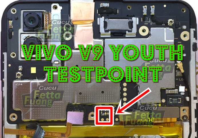 Vivo V9 Test Point / EDL Point